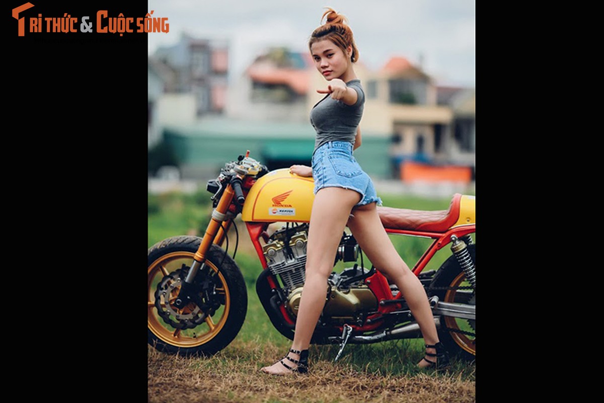 Teen Sai Gon do dang Honda CB750F cafe racer &quot;hang doc&quot;-Hinh-3